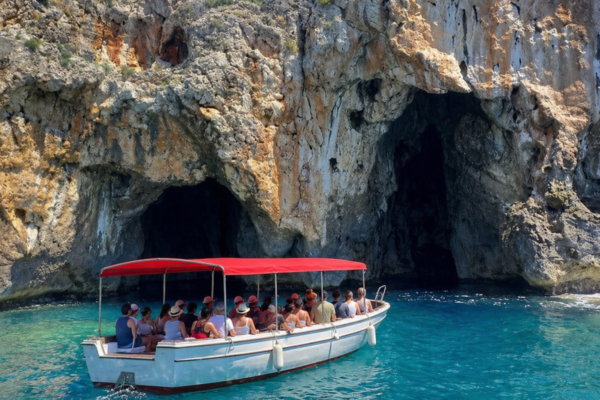 Boat Tour of Leuca’s Caves