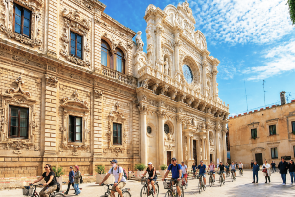Lecce by bike